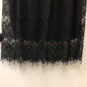 Studio West Apparel lace midi length skirt Size M